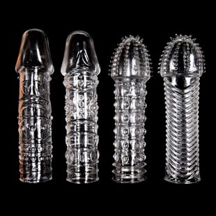 Various types of reusable condoms