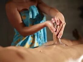 penis massage for an increase of 5 cm