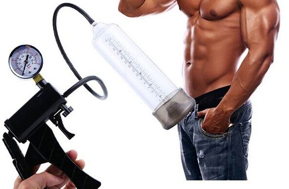 A vacuum pump will help to temporarily enlarge the penis